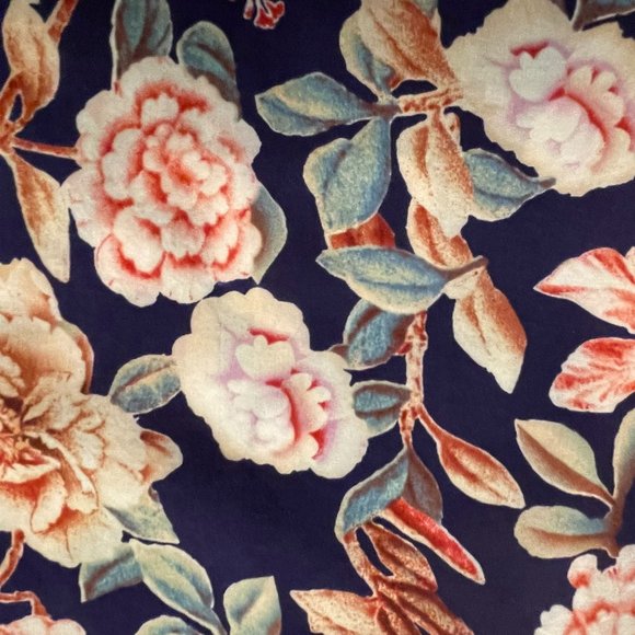 Cynthia Rowley Floral Soft V-Neck Top Blouse - XL - Picture 8 of 8